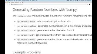 Simulating Probabilities in Python (Monte Carlo Methods w/ Numpy/Pandas)