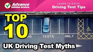 Top 10 UK Driving Test Myths  |  Learn to drive: Driving Test Tips