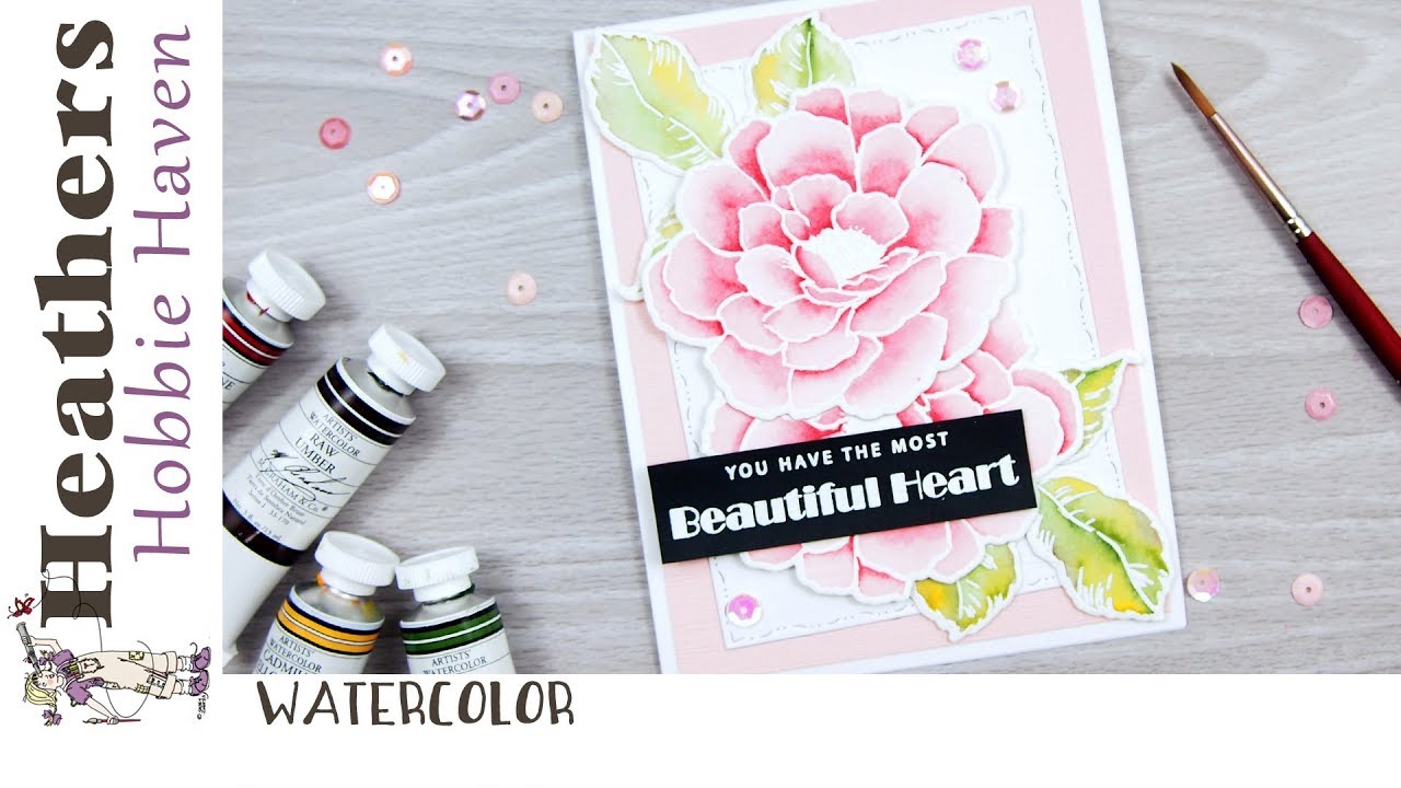Watercolor Beautiful Day Flowers Youtube
