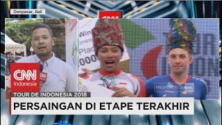 Persaingan di Etape Terakhir Tour De Indonesia 2018 - Live Report
