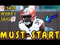 10 Must-Start Players | 2024 Fantasy Football: Week 2