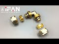 IFAN Brass Compression Fitting