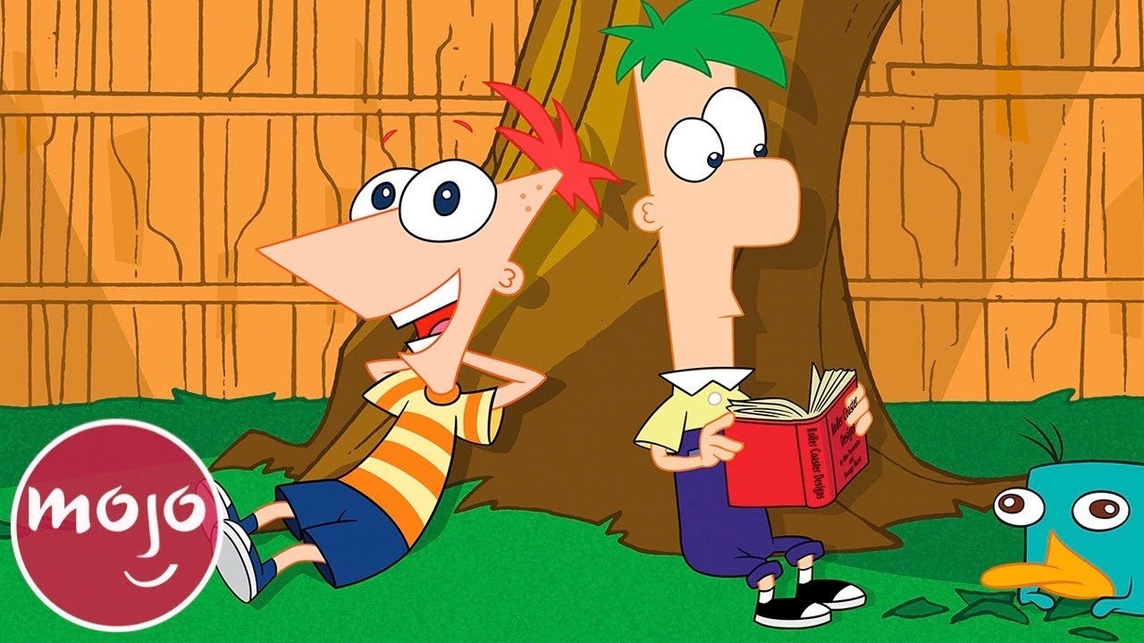 Top 10 Funniest Phineas And Ferb Moments - YouTube