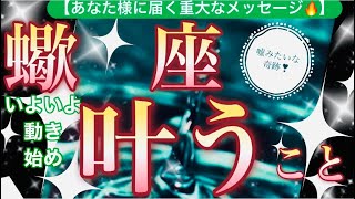 蠍　座🌍【年始早々嬉しい神展開❤️】心震える吉報❣️運命の出会いご縁の時✨新世界へ突入🌅見るだけで奇跡が起こる驚くべき大変化の予兆😳✨個人鑑定級先読み深掘りリーディング#ハイヤーセルフ#潜在意識#蠍座