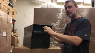 Locking Mailbox with Optional Combination Lock or Key Lock