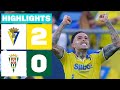 CÁDIZ CF 2 - 0 CÓRDOBA CF I HIGHLIGHTS LALIGA HYPERMOTION