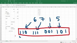 Number System Conversions With Excel - Binary, Decimal, Octal & Hexadecimal