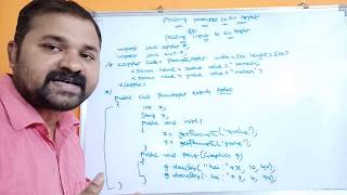 Passing Parameters to an Applet || Passing inputs to an Applet || Parameter passing to Applet java