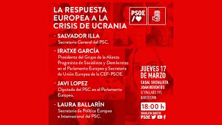 PSOE / La respuesta europea a la crisis de Ucrania