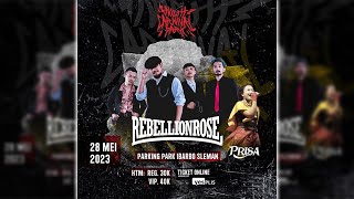 Live Rebellionrose x Prisa x Fast Rock at Ibarbo Park Sleman Yogyakarta | Diana Ria Enterprise