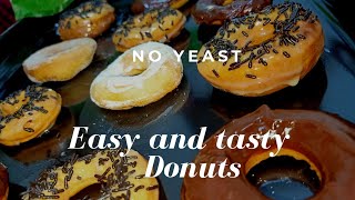 No Yeast Donut Recipe | ആർക്കും എളുപ്പത്തിൽ ഉണ്ടാക്കാം കൊതിയൂറും ഡോനട്ട്