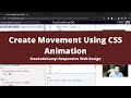 Create Movement Using CSS Animation (Applied Visual Design) freeCodeCamp Tutorial