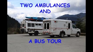 Two Ambulances and a Bus