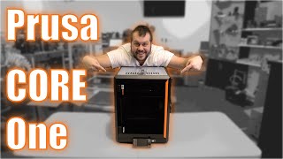 Prusa CORE One: Vybalení/Unboxing, Nastavení a Tisk - Česky