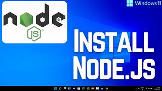 How to Install Node.js on Window 11 (2026)