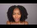 flexi rod tutorial on stretched natural hair