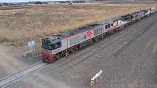 SCT 2PM9 Freight Train With 4 Diesel Locomotives \u0026 93 Wagons (15/4/2022) - PoathTV Railways