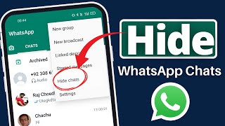 How To Hide Whatsapp Chats 2022 | Whatsapp chats Hide Kaise Kare | Hide Chats On Whatsapp