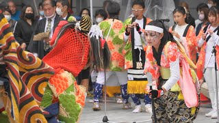 高岡獅子舞大共演会『戸出狼獅子方若連中』2022/10/08