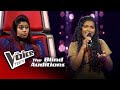 Hashini Nethmika | Midule Mal (මිදුලේ මල්) | Blind Auditions | The Voice Teens Sri Lanka