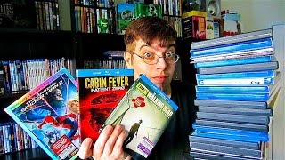 My Blu-Ray Collection Update 8/15/14 ( Blu ray and Dvd Movie Reviews )