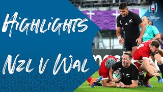 Highlights: New Zealand 40-17 Wales - Rugby World Cup 2019