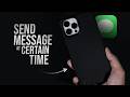 How to Send a Text Message at a Certain Time on iPhone (tutorial)