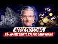 Crypto Scam Involving Apple CEO Exposed! New ETFs Launched by State Street & Galaxy