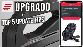 Elite UPGRADO Firmware Updater // 5 Tips for Updating Trainer Firmware
