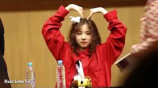 (G)I-DLE (여자)아이들 fansign 우기 YUQI 宋雨琦 focus180518