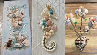 Most Pretty Seashell Craft Ideas // Amazing Seashell Art #trending #diy #youtube