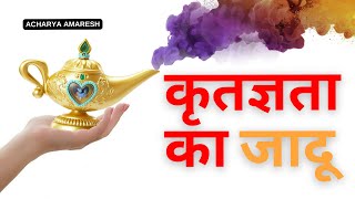 🔴 The Magic Of Gratitude | कृतज्ञता का जादू | Acharya Amaresh