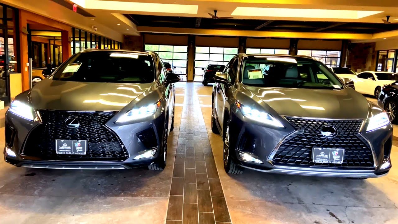 2021 Lexus RX350 F Sport Vs Luxury Model Comparison - YouTube