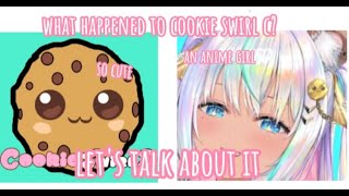why did cookie swirl c change her posts? a full explanation