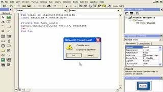 Visual Basic Agent Control tutorial