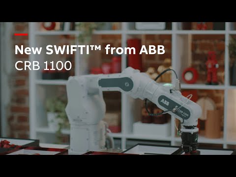 Meet ABB's collaborative robot: SWIFTI. A lightning-fast cobot.