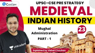 L23: Mughal Administration | Part 1 | Medieval History | UPSC CSE | Vishal Chauhan