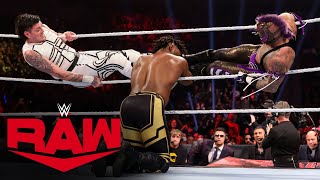 Rey Mysterio \u0026 Dominik Mysterio vs. The Hurt Business: Raw, March 14, 2022