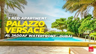 HIGH END FURNISHING 3 Bed Duplex in Palazzo Versace, Culture Village -  Dubai