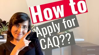 🇨🇦How to Apply for CAQ to study in Quebec??