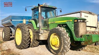 JOHN DEEERE 8400 Tractor on Grain Cart Duty