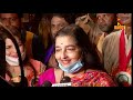 anuradha paudwal offer prayers at lingaraja temple nandighoshatv