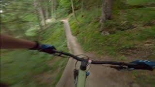 Arzler Alm Trail - SCARED in INNSBRUCK 😱 - brakes wrong way.