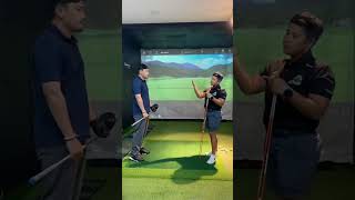 แก้ปัญหา ลูกสไลด์ออกขวาง่ายๆ ยังไงมาดู⁉️🤩 #golfspaceacademy #โปรสอนกอล์ฟ #เรียนกอล์ฟ