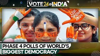 India Lok Sabha Election 2024 Phase 4 voting: Polling for 96 seats, 1717 candidates in fray | WION