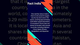 Real fact about the india#facts #youtubeshorts #viral