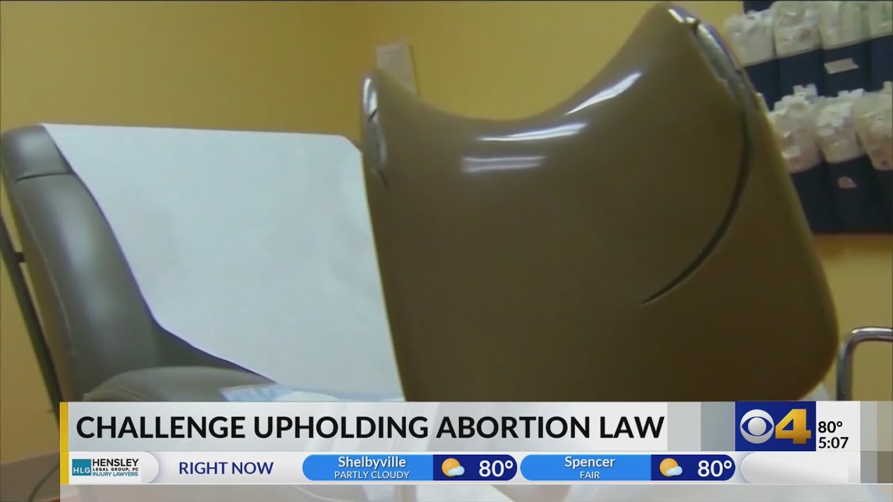 Challenge Upholding Indiana's Near-total Abortion Ban - YouTube