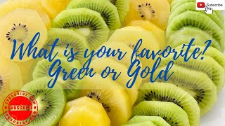 What is the difference between Golden KIWI Green KIWI | Kiwi fruit