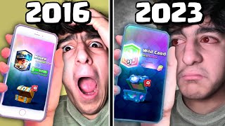 Clash Royale Before And After…