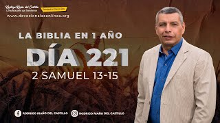 LA BIBLIA EN UN AÑO/Día 221        2 Samuel: 13-15